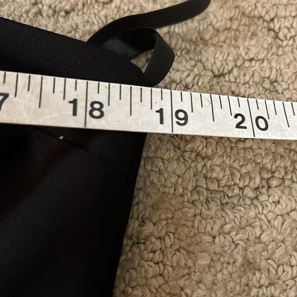 Bisou Bisou Michele Bohbot Black Halter Dress - Sz 14 - Picture 8 of 10